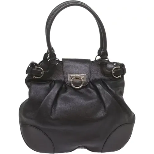 Pre-owned Leather handbags , female, Sizes: ONE SIZE - Salvatore Ferragamo Pre-owned - Modalova