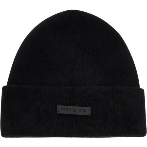 Luxuriöser Cashmere Beanie Hat , Herren, Größe: ONE Size - Fear Of God - Modalova