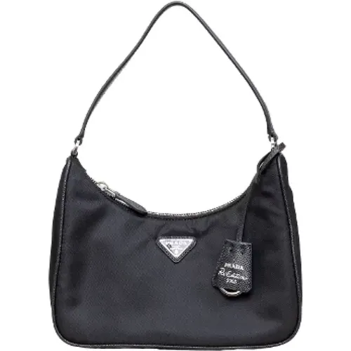 Pre-owned Leather prada-bags , female, Sizes: ONE SIZE - Prada Vintage - Modalova