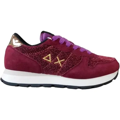 Fashion-Forward Women`s Synthetic Sneakers , female, Sizes: 6 UK - Sun68 - Modalova