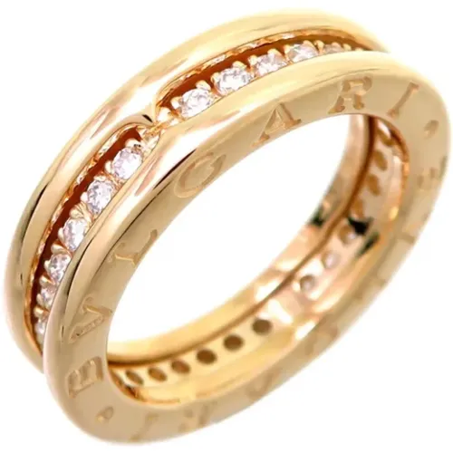 Pre-owned Gold rings , female, Sizes: ONE SIZE - Bvlgari Vintage - Modalova