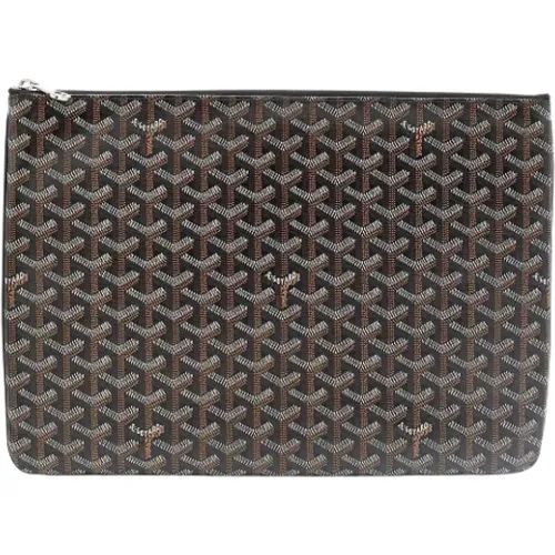 Pre-owned Coated canvas pouches , female, Sizes: ONE SIZE - Goyard Vintage - Modalova