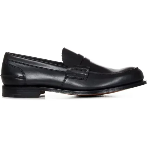 Flat Slip-on Shoes , male, Sizes: 10 UK, 9 1/2 UK, 6 UK, 7 UK, 8 1/2 UK, 7 1/2 UK - Church's - Modalova