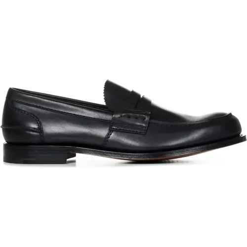 Flat Slip-on Shoes , male, Sizes: 9 1/2 UK, 8 1/2 UK, 7 1/2 UK - Church's - Modalova