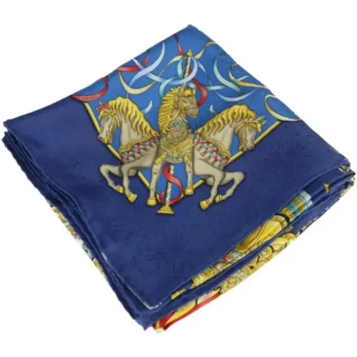 Pre-owned Silk scarves , female, Sizes: ONE SIZE - Hermès Vintage - Modalova