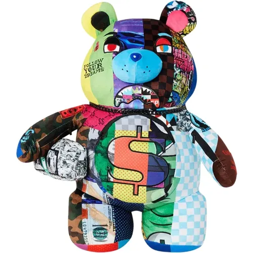 Haimeisterwerke Moneybear Teddybär Rucksack - SPRAYGROUND - Modalova