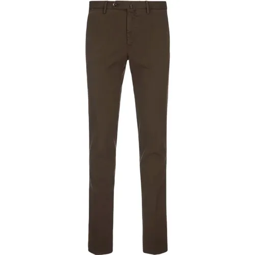 Slim Fit Cotton Trousers , male, Sizes: M, L, XL, 3XL, 2XL - PT Torino - Modalova