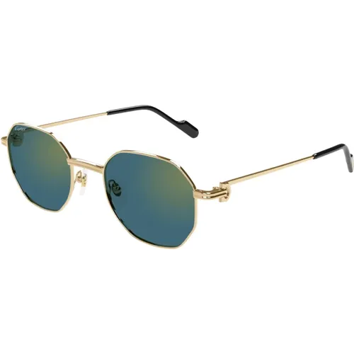 Ct0500S 003 Sunglasses,CT0500S 001 Sunglasses,CT0500S 002 Sunglasses - Cartier - Modalova