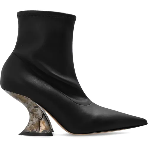 ‘Elodie’ heeled ankle boots , female, Sizes: 5 UK, 5 1/2 UK, 4 1/2 UK, 3 UK - Casadei - Modalova