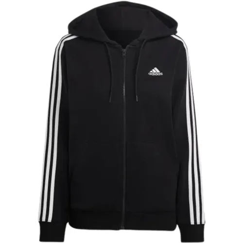 Zip Hoodie , female, Sizes: S - Adidas - Modalova