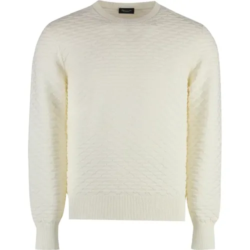 Knitwear,Gerippter Baumwollpullover - Drumohr - Modalova