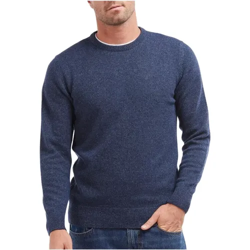 Stilvoller Blauer Strickpullover , Herren, Größe: XL - Barbour - Modalova