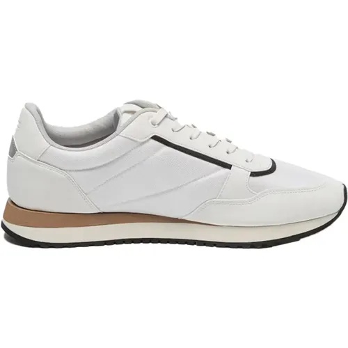 Weiße Sneakers - Kai Modell , Herren, Größe: 44 EU - Hugo Boss - Modalova