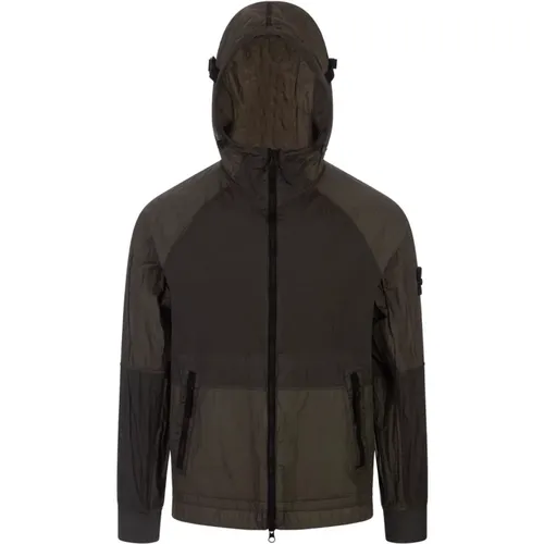 Iridescent Nylon Metal Jacket , male, Sizes: S, XL, L, M - Stone Island - Modalova