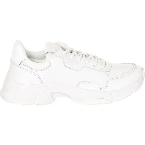 Textile and Leather Sneakers , male, Sizes: 6 UK - Calvin Klein - Modalova