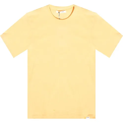 T-shirt from Gots cotton , male, Sizes: M, S - Samsøe Samsøe - Modalova