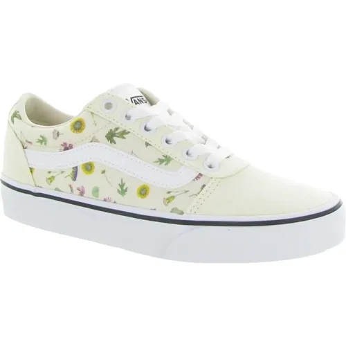 Gedruckte Blumen Schachbrett Schuhe - Vans - Modalova