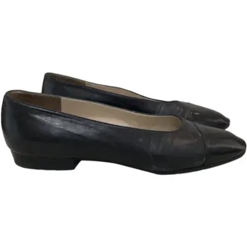 Pre-owned Leather flats , female, Sizes: 4 UK - Chanel Vintage - Modalova