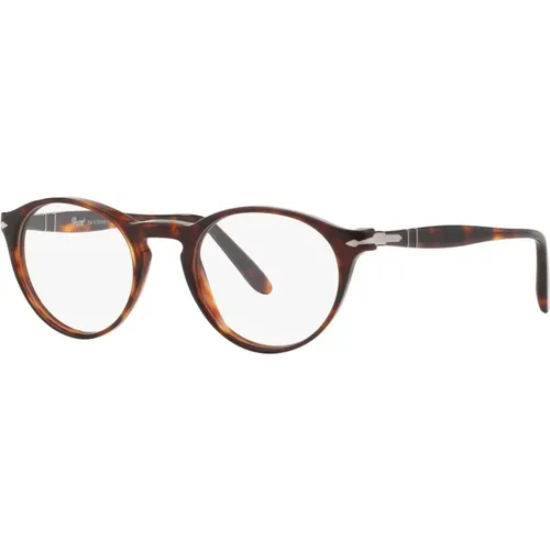 Havana Brillengestelle , unisex, Größe: 48 MM - Persol - Modalova