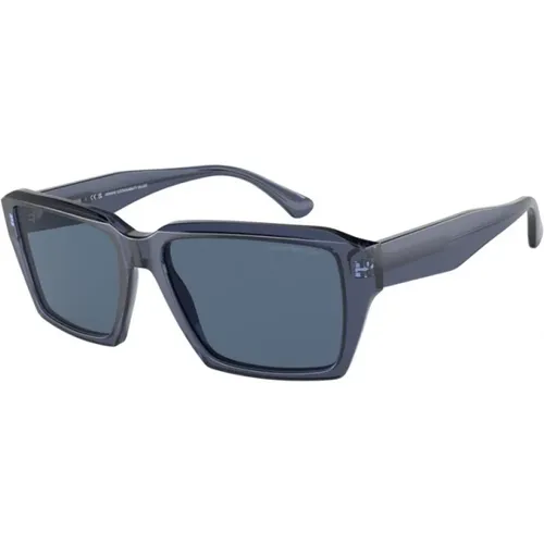 Stylische Sonnenbrille für Männer , Herren, Größe: 58 MM - Emporio Armani - Modalova