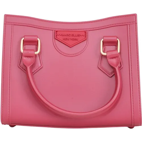 Flat Wood Handtasche in Fuchsia - Marc Ellis - Modalova