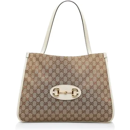 Pre-owned Leather totes , female, Sizes: ONE SIZE - Gucci Vintage - Modalova