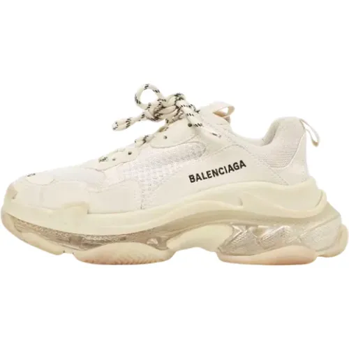 Pre-owned Mesh sneakers , female, Sizes: 7 UK - Balenciaga Vintage - Modalova