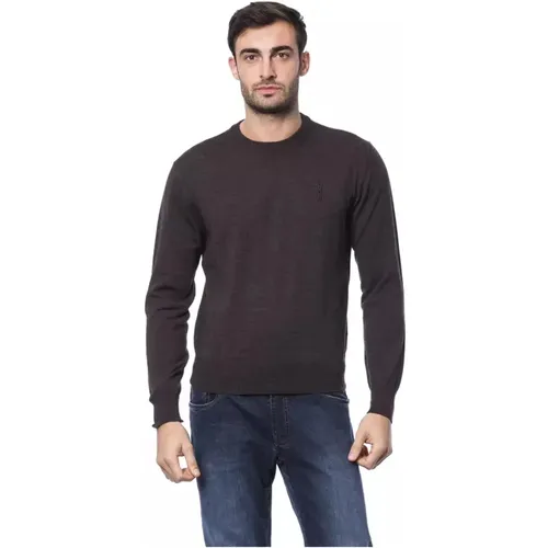 Luxury Embroidered Wool Sweater , male, Sizes: L, XL - Billionaire - Modalova