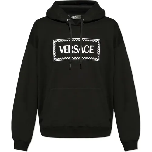 Sweatshirt mit Logo Versace - Versace - Modalova
