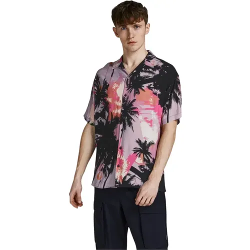 Reggie Resort Shirt , Herren, Größe: XL - jack & jones - Modalova
