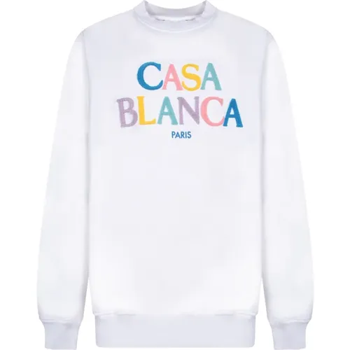 Sweatshirt Stylish Comfortable Casual , male, Sizes: M, XS, S - Casablanca - Modalova