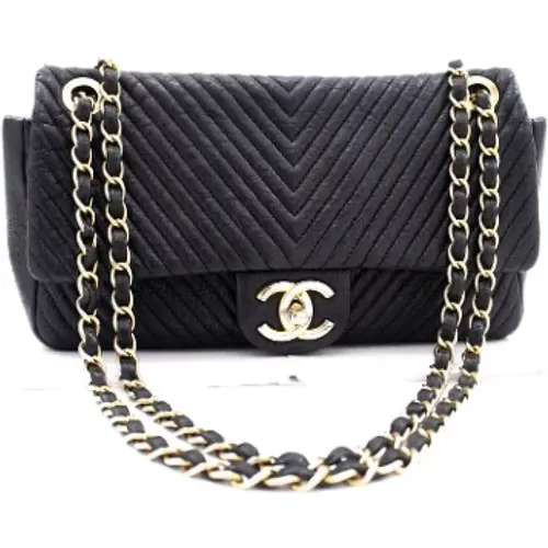 Pre-owned Leather chanel-bags , female, Sizes: ONE SIZE - Chanel Vintage - Modalova