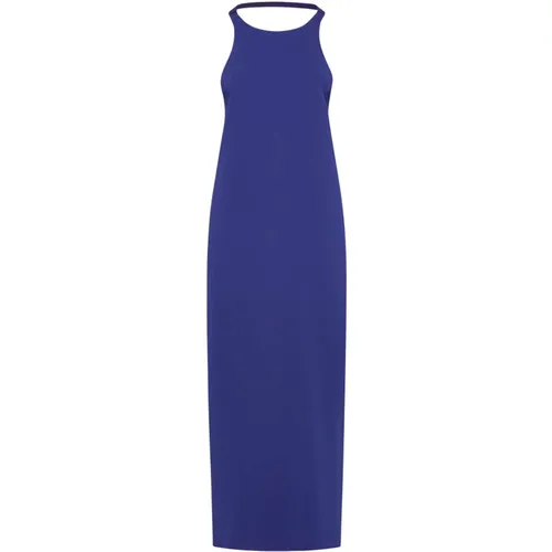 Purple Elegant Dresses , female, Sizes: XS, S, M, L - Blanca Vita - Modalova