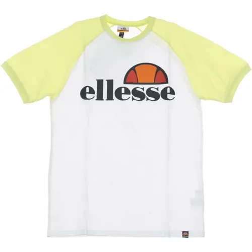 Hellgelbes Herren T-Shirt , Herren, Größe: M - Ellesse - Modalova