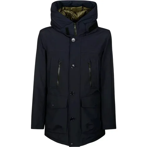 Arctic Parka in Ramar Cloth , male, Sizes: M, XL - Woolrich - Modalova