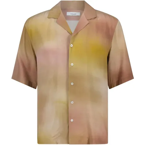 Short Sleeve Shirts , male, Sizes: M, XL - Lardini - Modalova