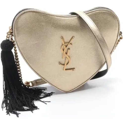 Pre-owned Leather crossbody-bags , female, Sizes: ONE SIZE - Yves Saint Laurent Vintage - Modalova