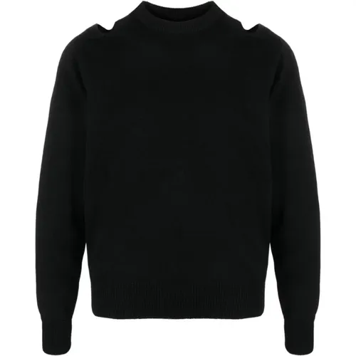 Cut-Out Sweater , male, Sizes: M - Jil Sander - Modalova