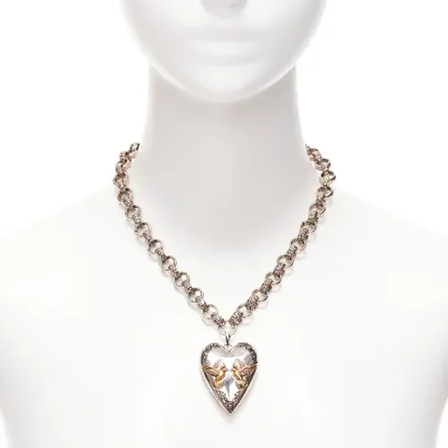 Pre-owned Metal necklaces , female, Sizes: ONE SIZE - Alexander McQueen Pre-owned - Modalova