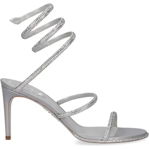 High Heel Sandals , female, Sizes: 5 1/2 UK, 6 UK, 7 UK, 4 UK, 8 UK, 5 UK - René Caovilla - Modalova