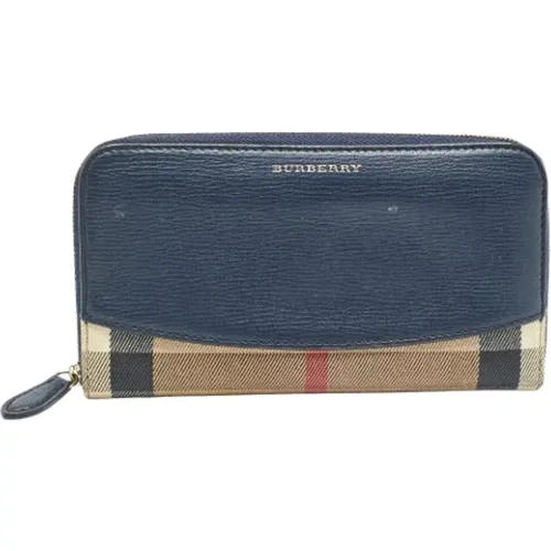 Pre-owned Canvas wallets , female, Sizes: ONE SIZE - Burberry Vintage - Modalova