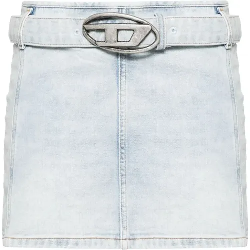 Womens Clothing Skirts Ss24 , female, Sizes: W26 - Diesel - Modalova