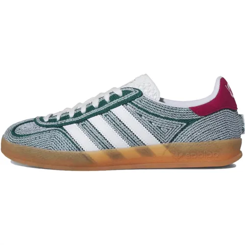 Retro Hanf Grün Sneaker , Herren, Größe: 40 EU - Adidas - Modalova