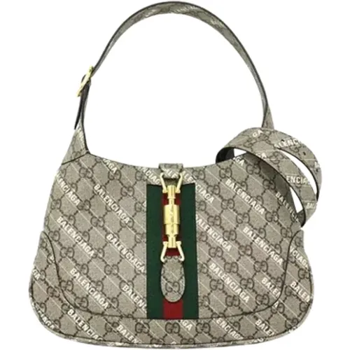 Pre-owned Canvas Gucci Jackie , female, Sizes: ONE SIZE - Gucci Vintage - Modalova