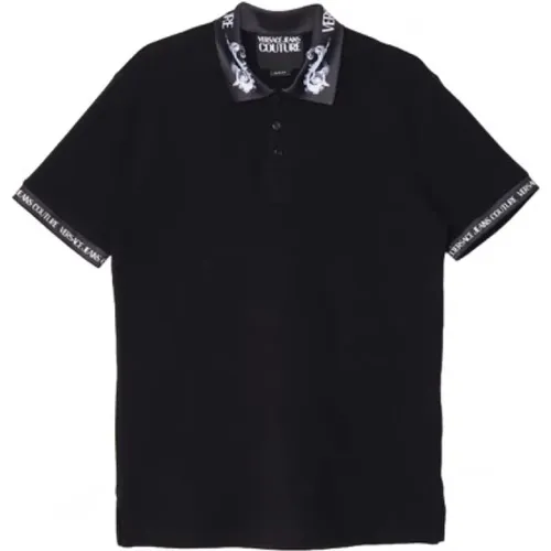 Barock Detail Polo Shirt,Barockstil Polo Shirt - Versace - Modalova
