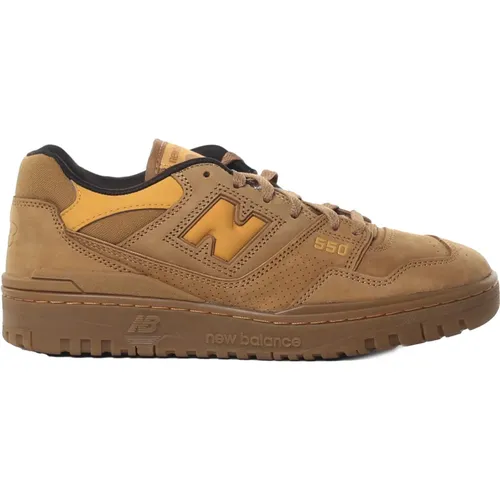 Suede Leather Sneakers , male, Sizes: 6 1/2 UK - New Balance - Modalova