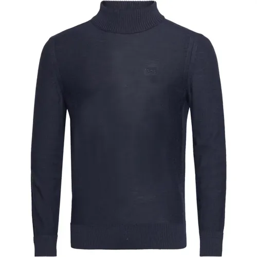 Blauer Pullover für Männer , Herren, Größe: M - Hugo Boss - Modalova