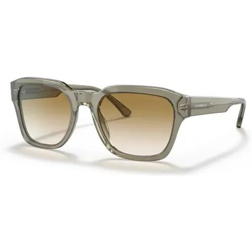 Sole Sunglasses , unisex, Sizes: 55 MM - Emporio Armani - Modalova
