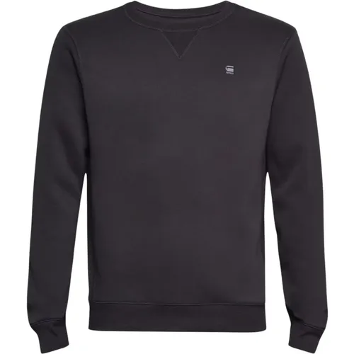 Sweatshirt Premium Core Pullover ohne Kapuze , Herren, Größe: L - G-Star - Modalova