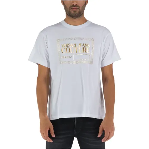 T-Shirts , male, Sizes: XL - Versace Jeans Couture - Modalova